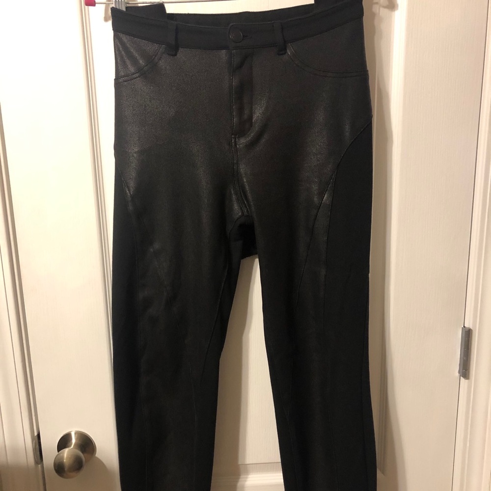 Lane Bryant Faux Leather Ponte Pant